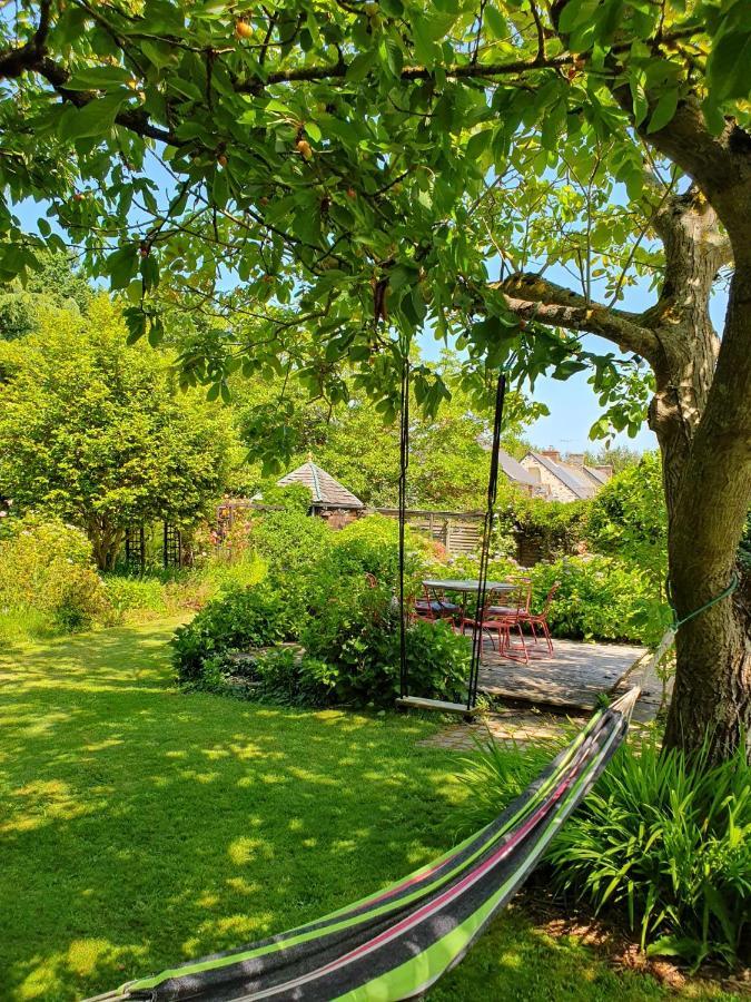 Maison En Pierre Dans Son Nid De Verdure Roz-Landrieux Екстер'єр фото