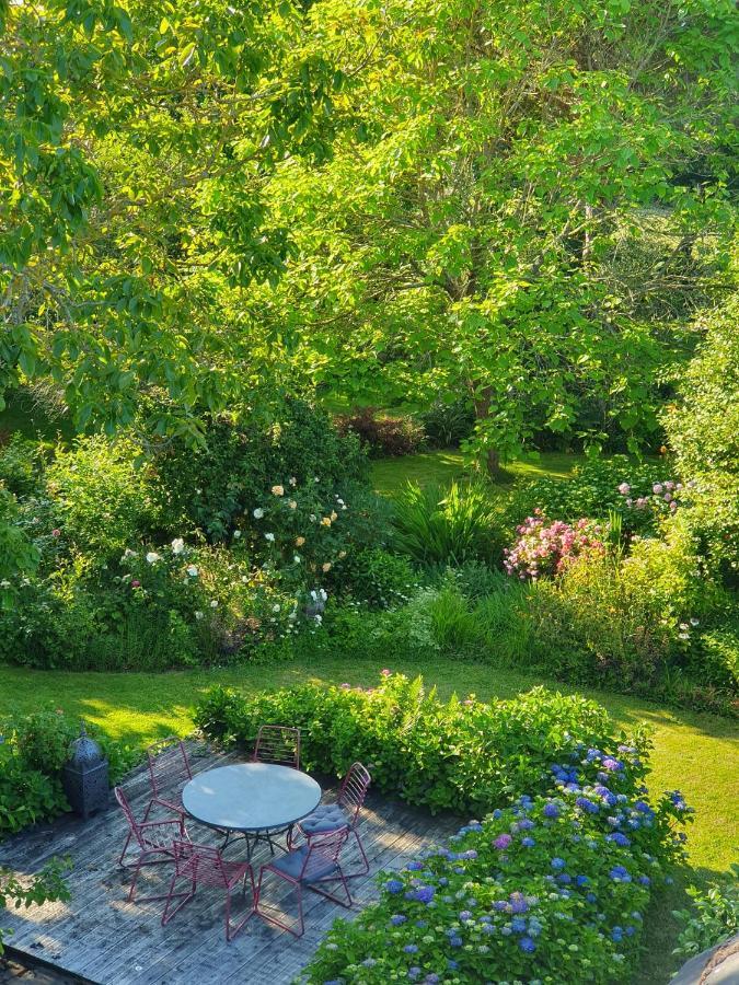 Maison En Pierre Dans Son Nid De Verdure Roz-Landrieux Екстер'єр фото
